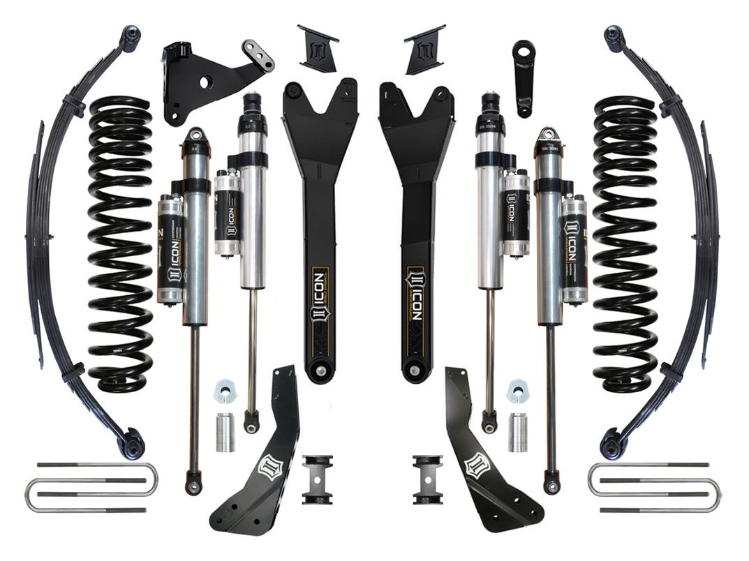 7" 2011-2016 Ford F250/F350 4wd Lift Kit by ICON Vehicle Dynamics - Stage 5 (with Radius Arms)