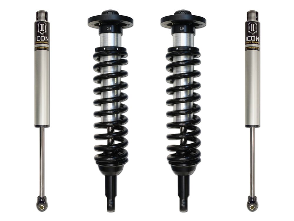 0-2.63" 2009-2013 Ford F150 4wd Coilover Lift Kit by ICON Vehicle Dynamics - Stage 1