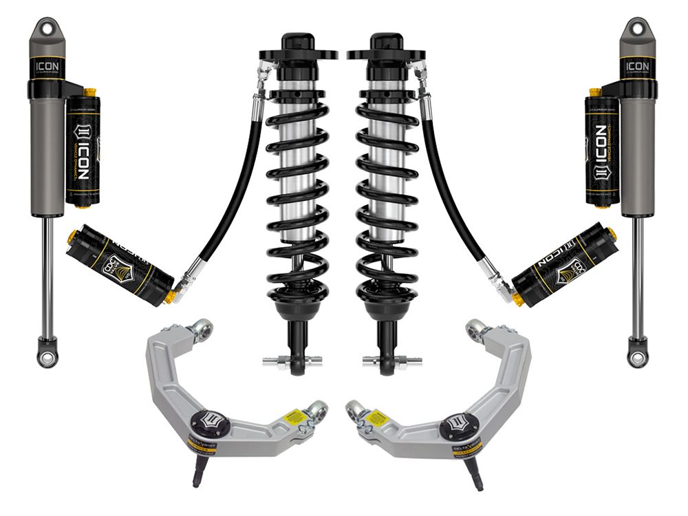 0-2.75" 2021-2024 Ford F150 4wd Coilover Lift Kit by ICON Vehicle Dynamics