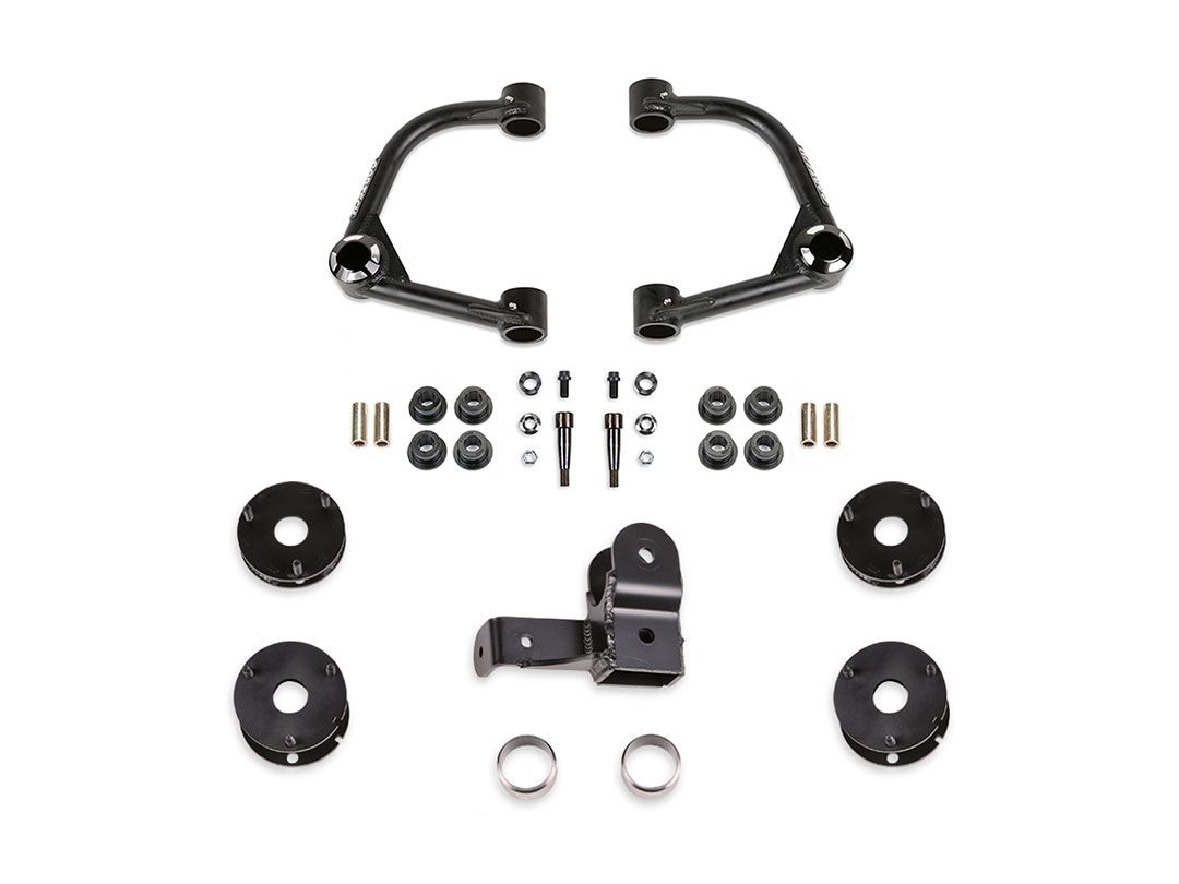 3" 2021-2024 Ford Bronco 4wd (w/Factory Bilstein Shocks) Upper Control Arm Lift Kit by Fabtech