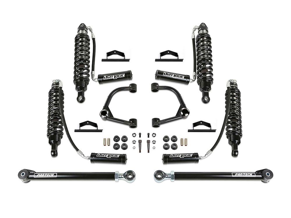 4" 2021-2024 Ford Bronco 2-door 4wd (w/Non-Bilstein shocks) Upper Control Arm Lift Kit (w/Dirt Logic 2.5 Coilovers) by Fabtech