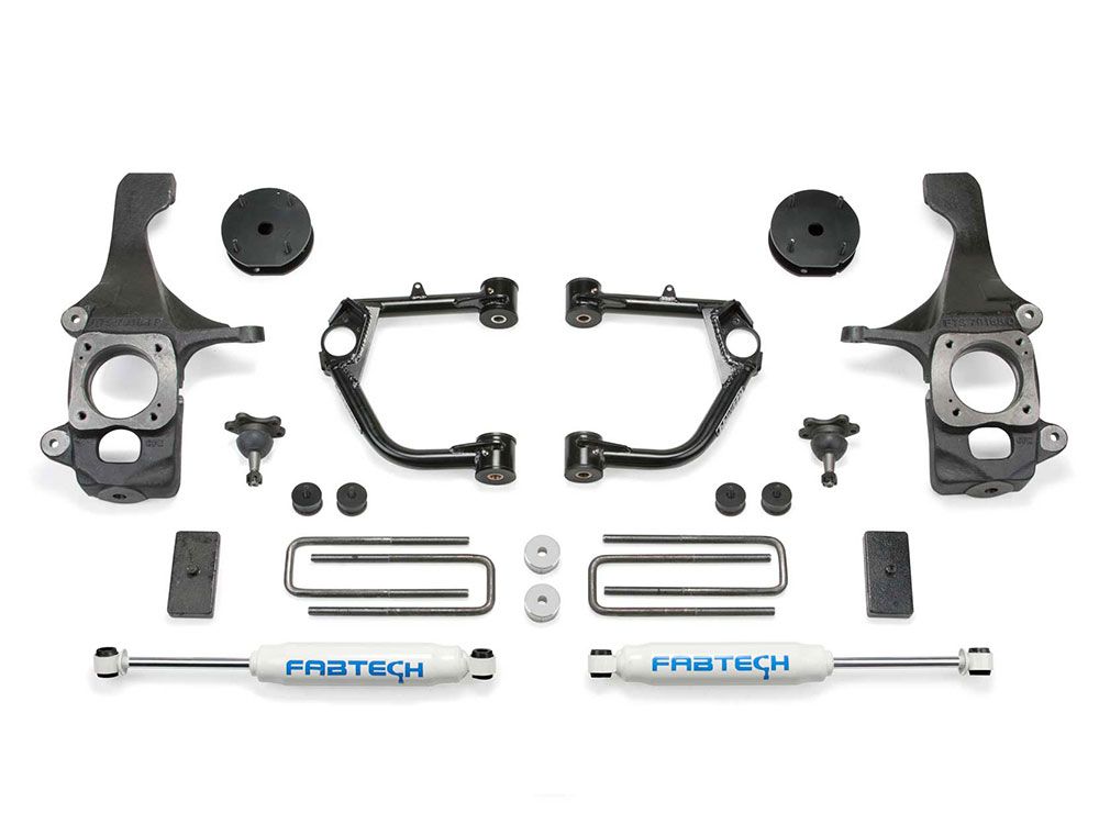 4" 2016-2021 Toyota Tundra 4wd & 2wd Lift Kit by Fabtech