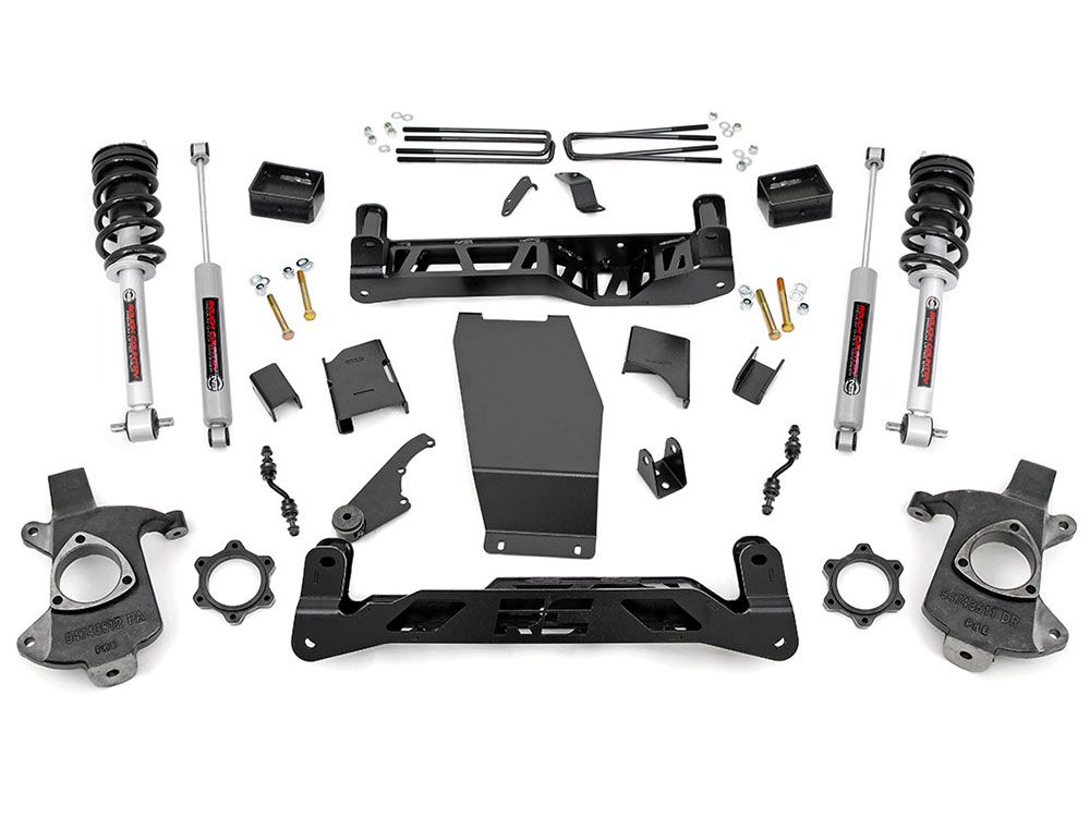 5" 2014-2018 Chevy Silverado 1500 4WD Lift Kit (w/lifted struts) by Rough Country