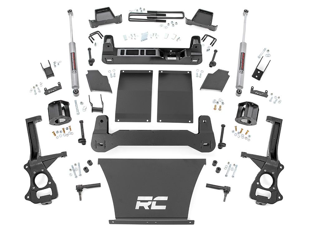 4" 2019-2024 Chevy Silverado 1500 Trail Boss 4wd Lift Kit by Rough Country