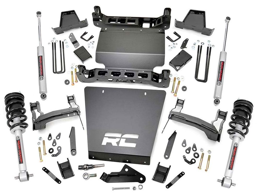 7" 2014-2018 GMC Sierra 1500 4WD Lift Kit (w/lifted struts) by Rough Country