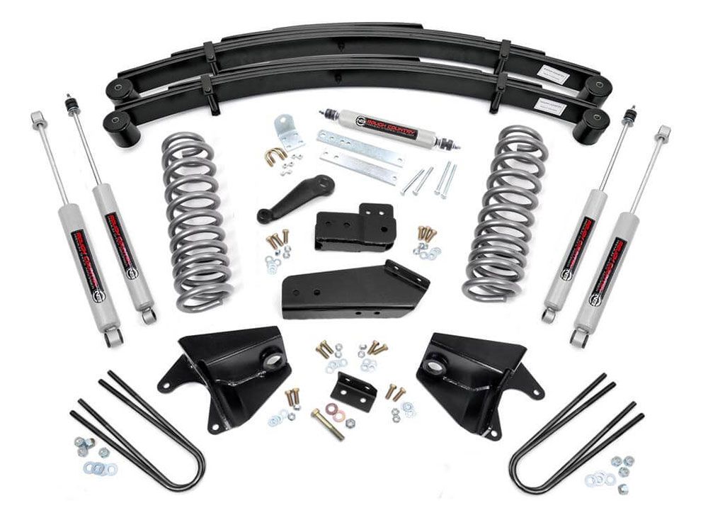 4" 1980-1996 Ford Bronco 4WD Lift Kit by Rough Country