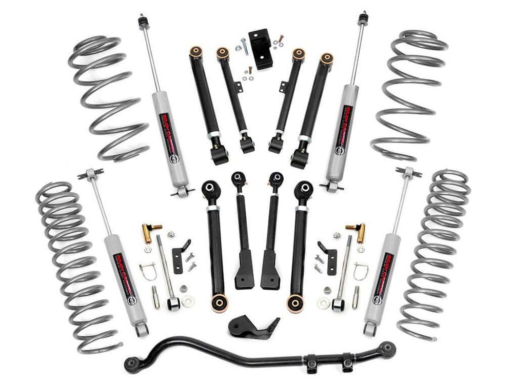 2.5" 1997-2006 Jeep Wrangler TJ 4WD Lift Kit w/ 2.0 Shocks by Rough Country