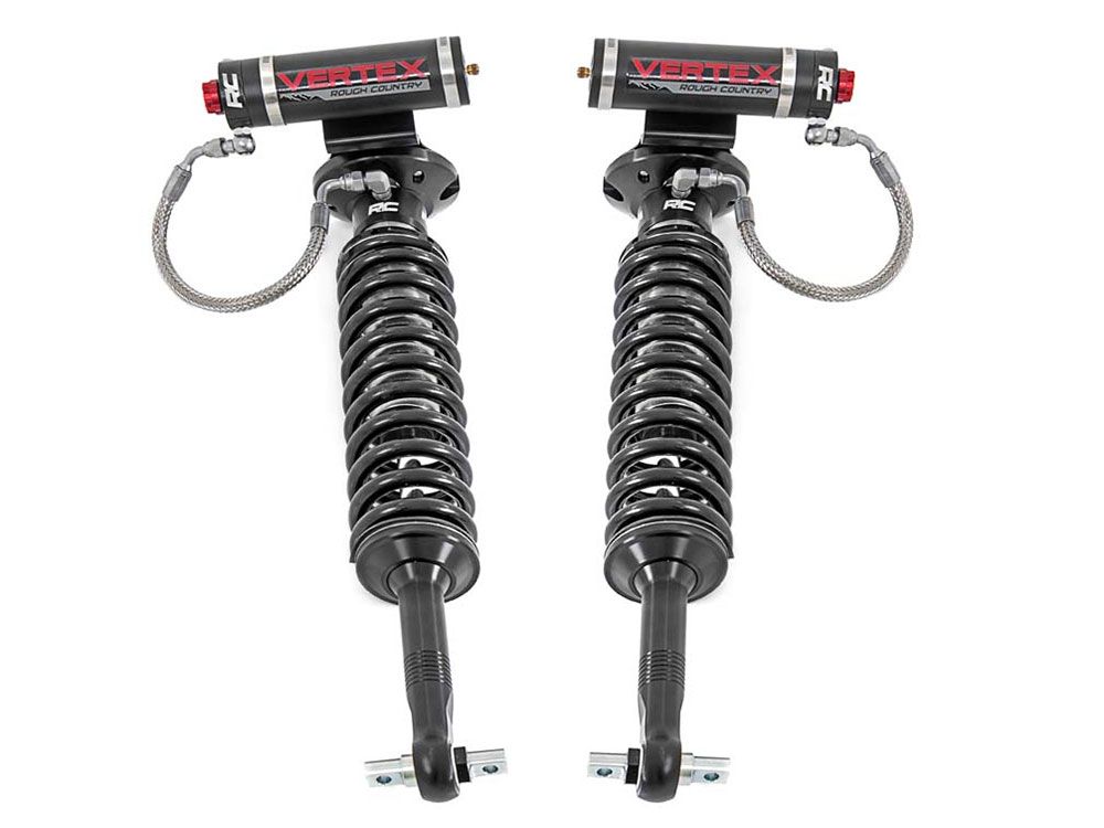2019-2024 Chevy Silverado 1500 4wd Adjustable Vertex Coilovers (fits with 3.5" lift) by Rough Country