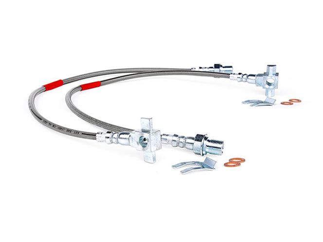 Pickup 1/2 & 3/4 ton 1971-1978 Chevy/GMC 4wd (w/4-6" Lift) - Front Brake Line Kit by Rough Country