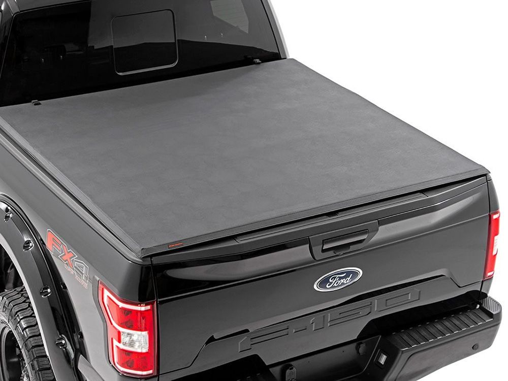 2009-2014 Ford F150 Soft Tri-Fold Tonneau Cover by Rough Country