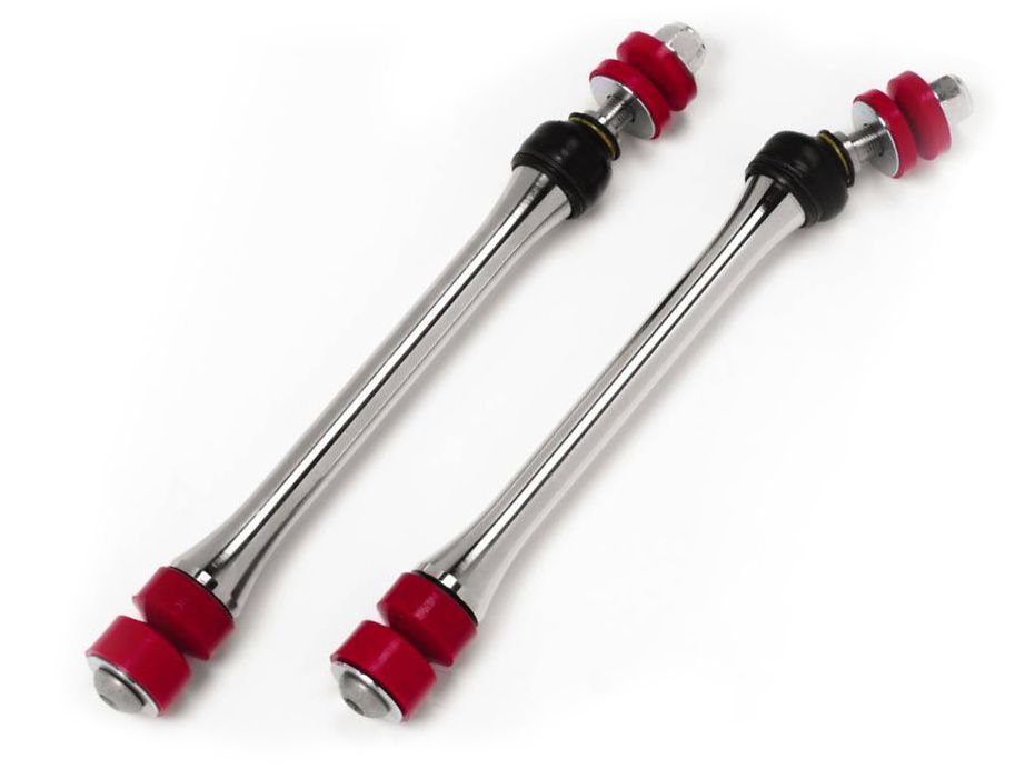 Pickup 1500, 2500 & 3500 1988-1998 Chevy / GMC 4WD (w/6-8" lift) - Front Super-Flex Sway Bar End Links by RCD (Pair) 