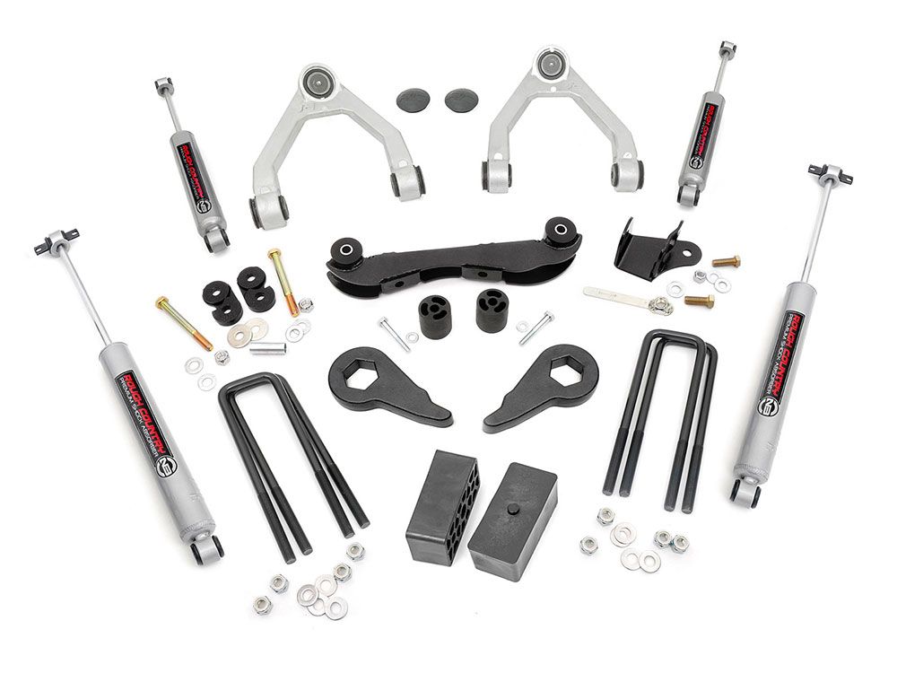 2-3" 1988-1998 Chevy 1500 Pickup 4WD Lift Kit (w/rear blocks) by Rough Country