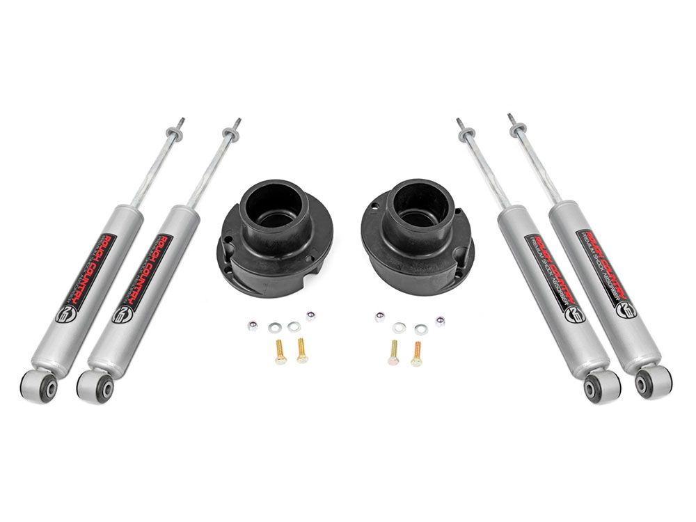 2.5" 2013-2024 Dodge Ram 3500 4WD Leveling Kit (w/N3 Shocks) by Rough Country