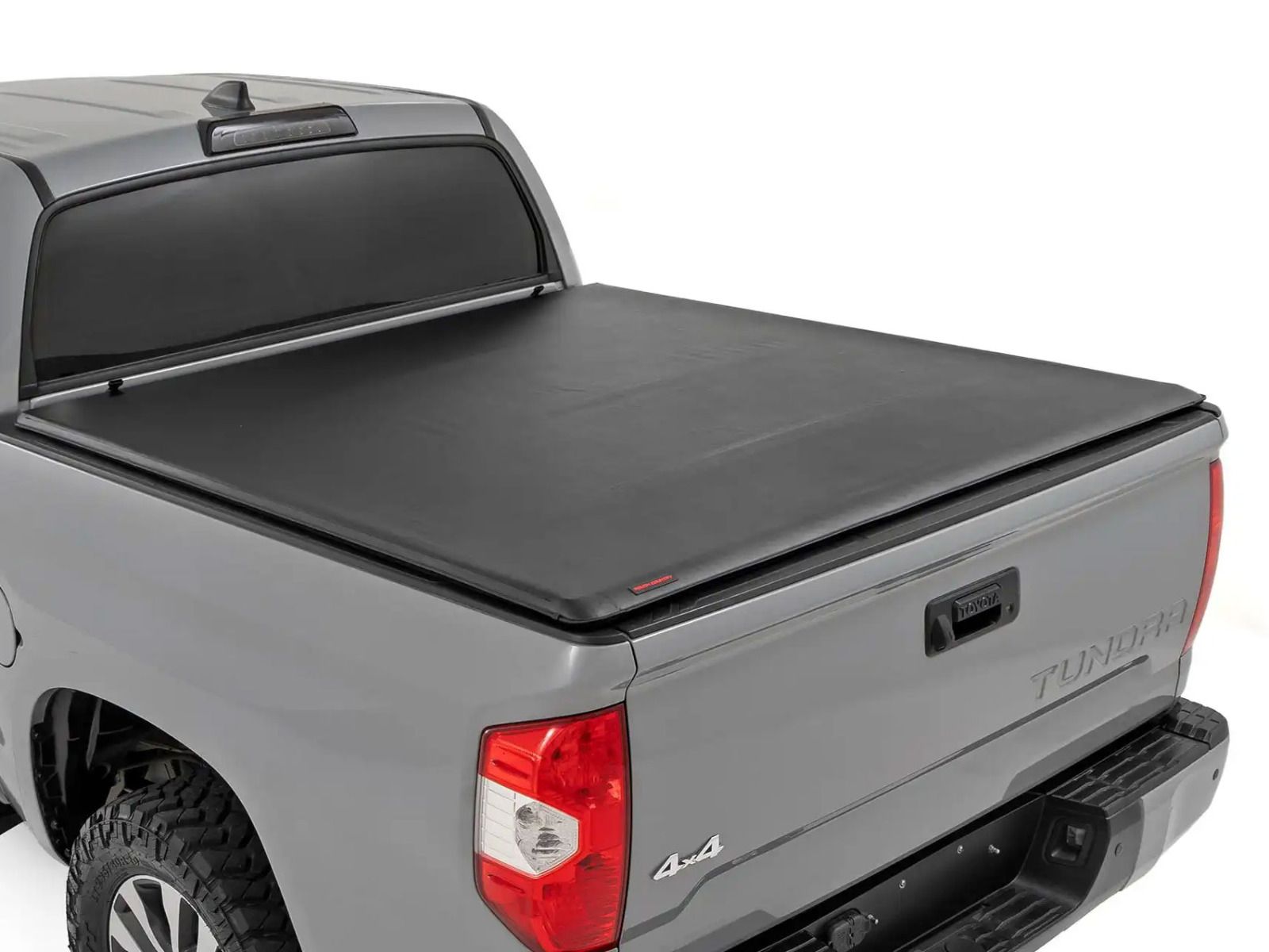 2007-2021 Toyota Tundra (with 5' 7" bed) Soft Roll-Up Tonneau Cover by Rough Country