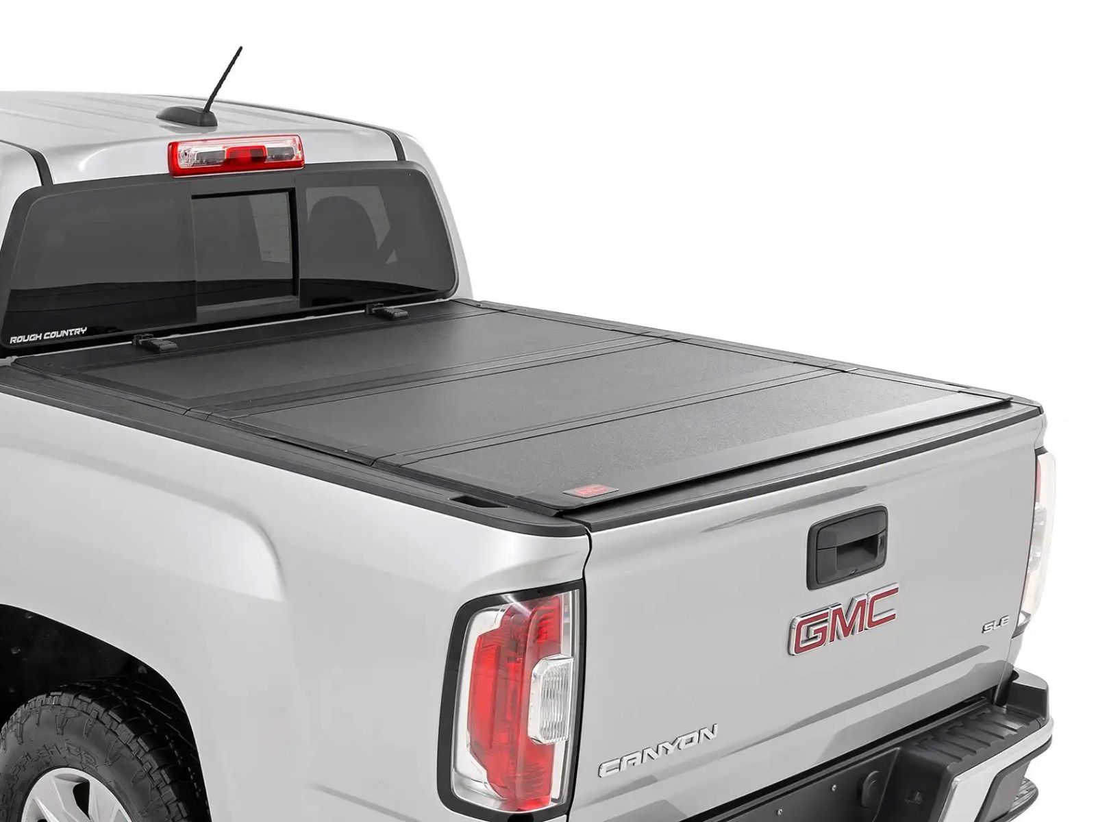 2015-2024 Chevy Colorado Hard Tri-Fold Flip Up Tonneau Cover by Rough Country