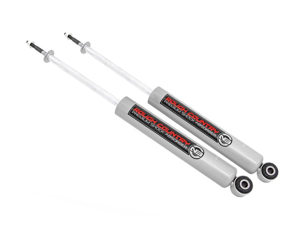 F250 Super Duty 2005-2024 Ford 4wd Rough Country N3 Series Front Shocks (fits w/ 0-1.5" Front Lift)