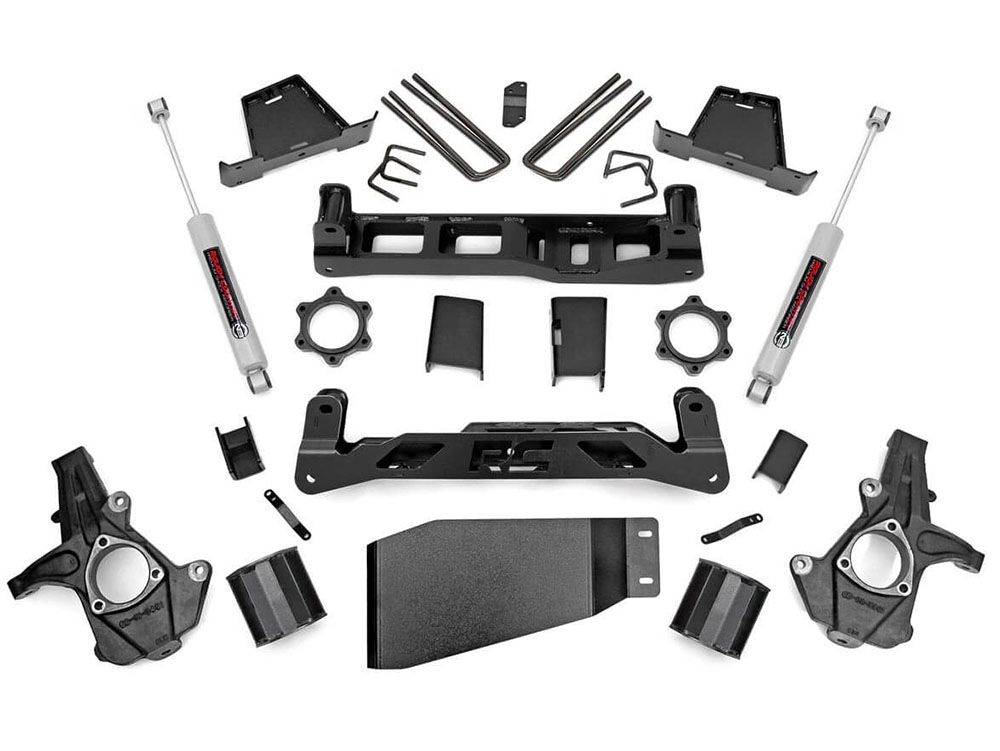 6" 2007-2013 Chevy Silverado 1500 4wd Lift Kit by Rough Country
