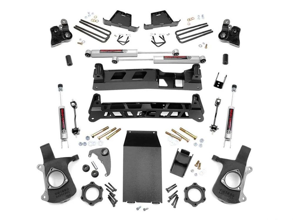 4" 1999-2006 GMC Sierra 1500 4wd Lift Kit by Rough Country