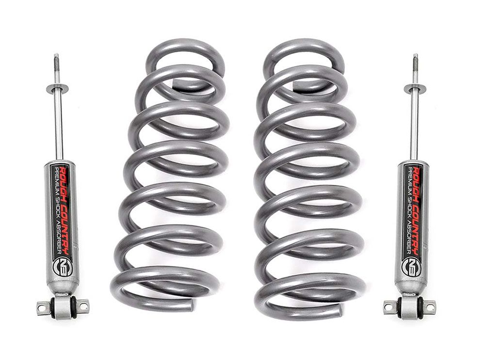 2" 2009-2018 Dodge 2500/3500 2WD (V8 Models) Leveling Kit w/Coil Springs & Shocks by Rough Country