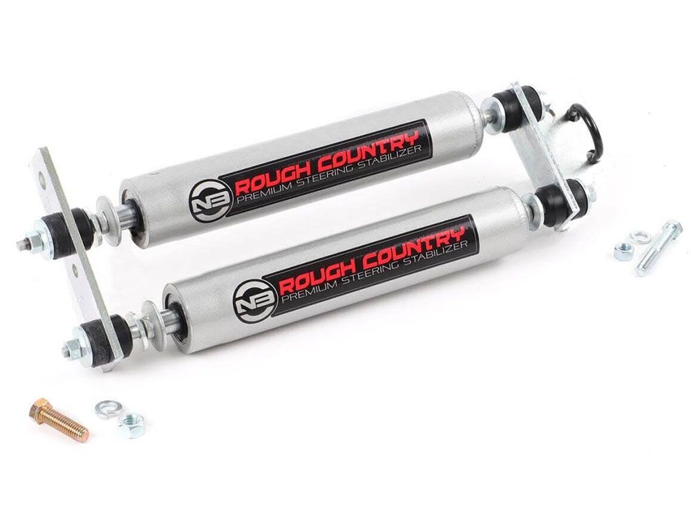 Pickup 1986-1995 Toyota - Dual Steering Stabilizer Kit by Rough Country