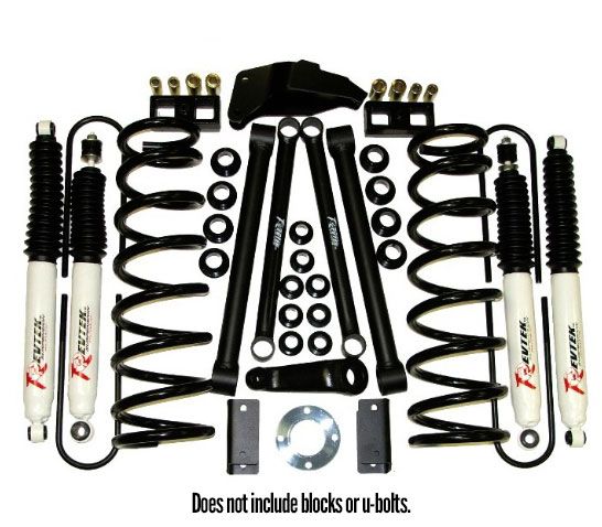 4.5" 2010-2012 Dodge Ram 3500 4WD (w/diesel engine) Lift Kit by Revtek