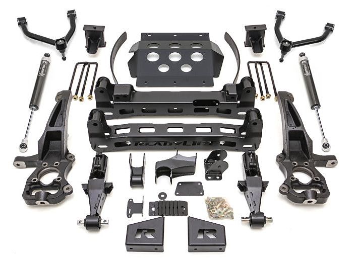 8" 2019-2024 Chevy Silverado 1500 4wd Lift Kit (w/Falcon shocks) by ReadyLift