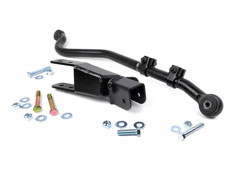 Wrangler TJ 1997-2006 Jeep 4wd (w/ 4"-6" Lift) - Front Forged Adjustable Track Bar by Rough Country