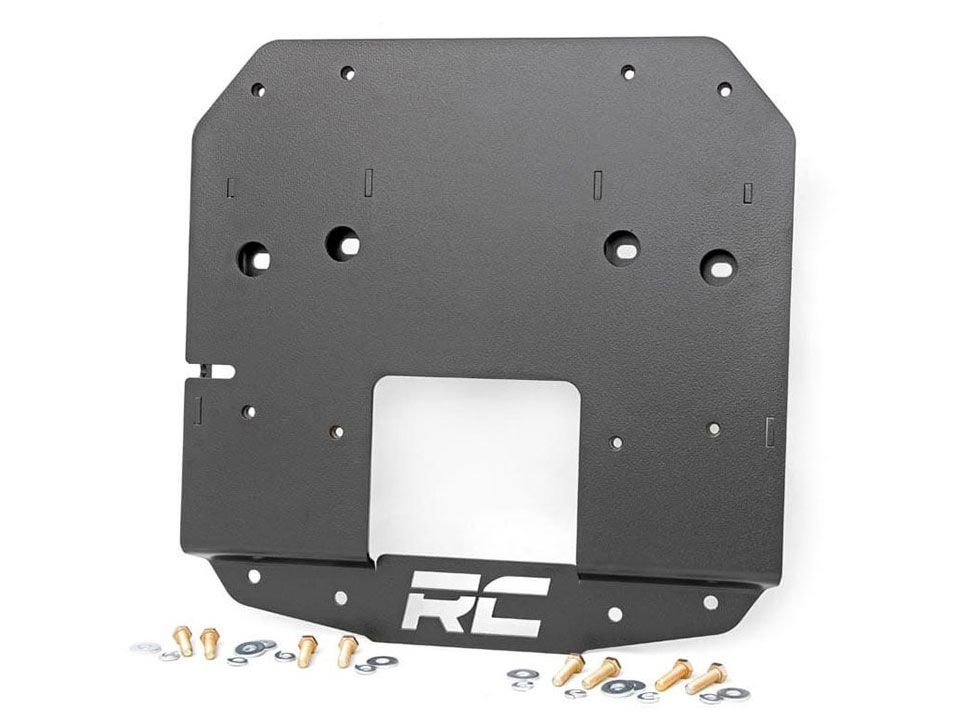 Wrangler JL 2018-2024 Jeep Spare Tire Relocation Bracket by Rough Country