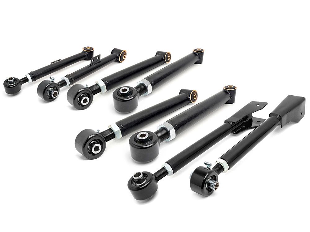 Jeep Wrangler TJ 1997-2006 Jeep 4wd Front & Rear Adjustable Control Arms by Rough Country
