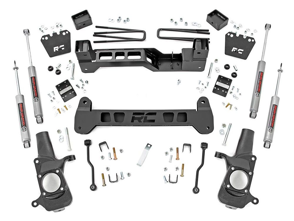 6" 2001-2010 GMC Sierra 2500HD 2WD Lift Kit by Rough Country