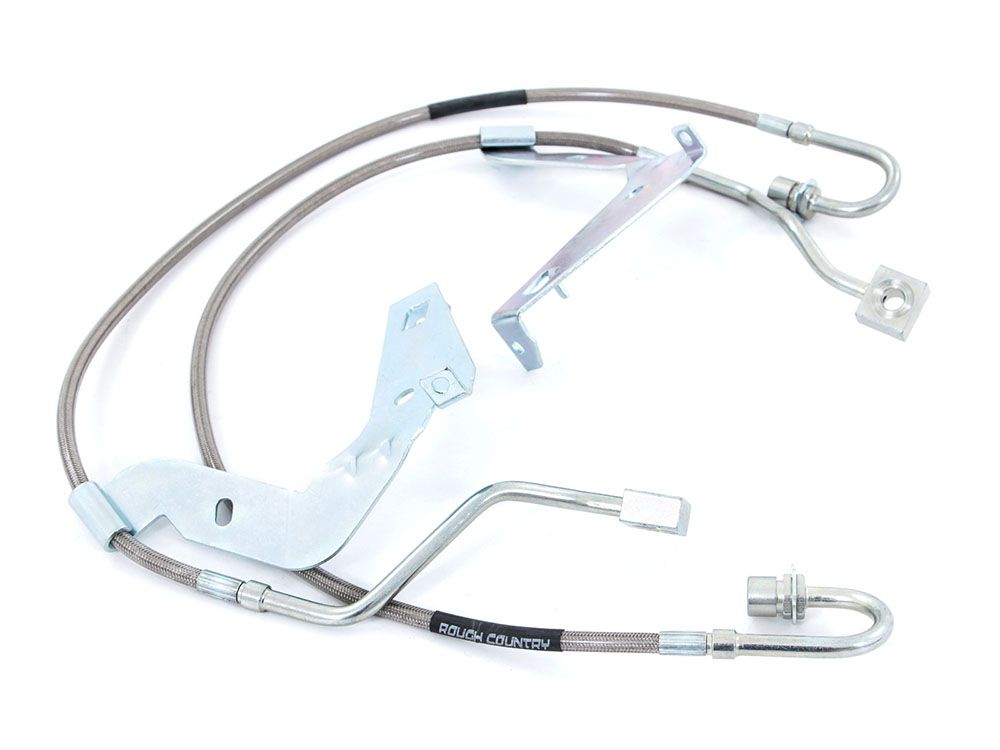 F250/F350 2017-2024 Ford 4wd (w/4.5"-6" Lift) - Front Brake Lines by Rough Country