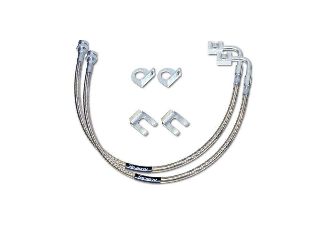 Wranlger JK 2007-2018 Jeep 4WD - 24" Front Brake Lines by Rubicon Express