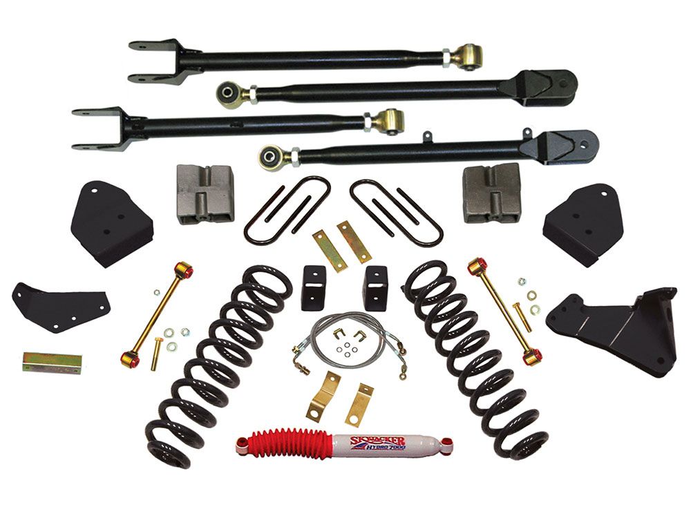 6" 2008-2010 Ford F350 4WD 4 Link Lift Kit by Skyjacker