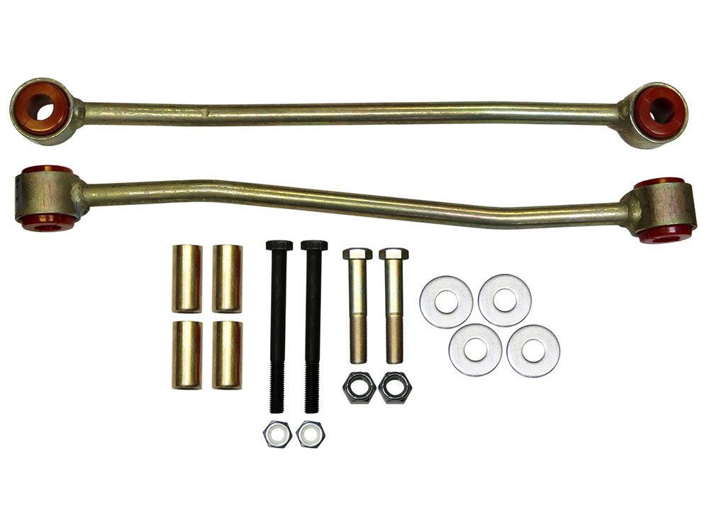 F250/F350 2000-2004 Ford w/ 3-4" Lift 4WD - Front Sway Bar End Links by Skyjacker