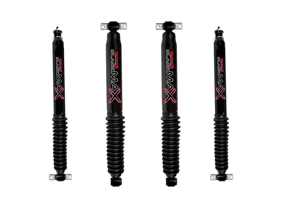 Cherokee XJ 1984-2001 Jeep 4wd & 2wd (with 6-8" lift) - Skyjacker Black Max Shocks (set of 4)