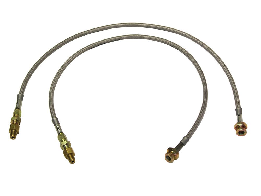 3/4 & 1 ton Pickup 1961-1971 Dodge 4wd (w/ 4-8" Lift) - Front Brake Lines by Skyjacker