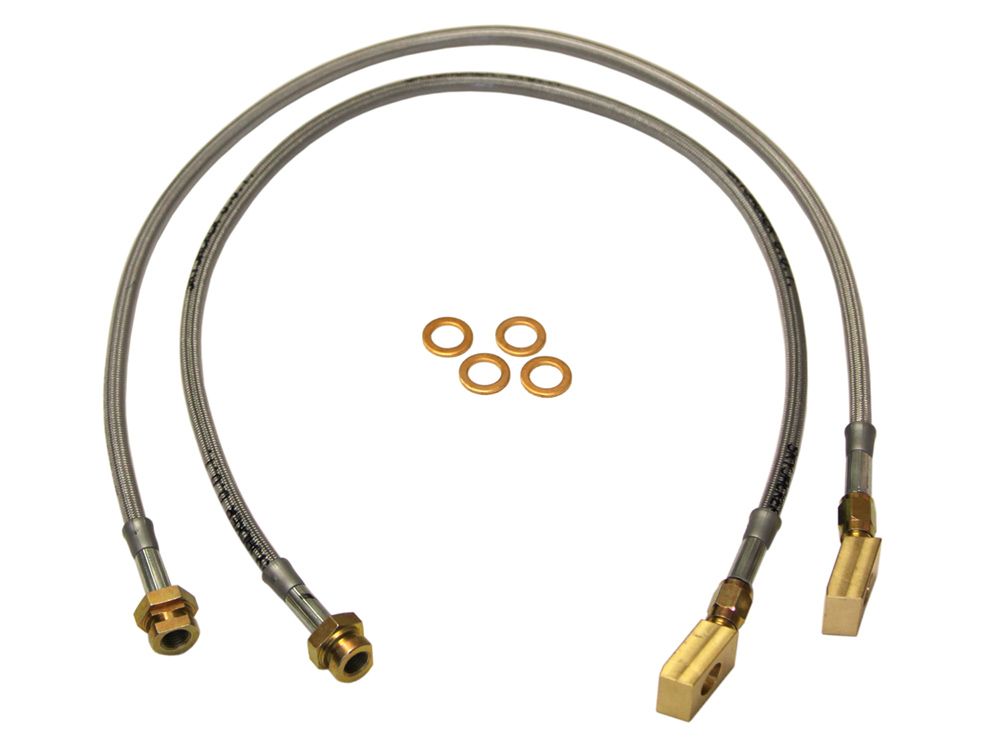 F250/F350 1980-1989 Ford 4wd (w/ 4-6" Lift) - Front Brake Lines by Skyjacker