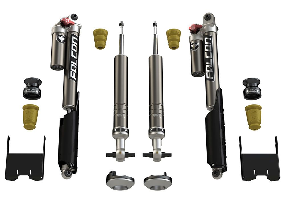 F150 2015-2024 Ford 4WD - Falcon Sport Tow/Haul Leveling Shock Kit (0 to 2.25" Front Lift)