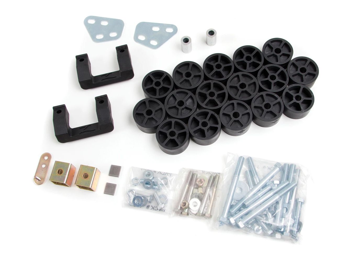 3.5" 2007-2013 Chevy Silverado 1500 4WD Combo Lift Kit by Zone