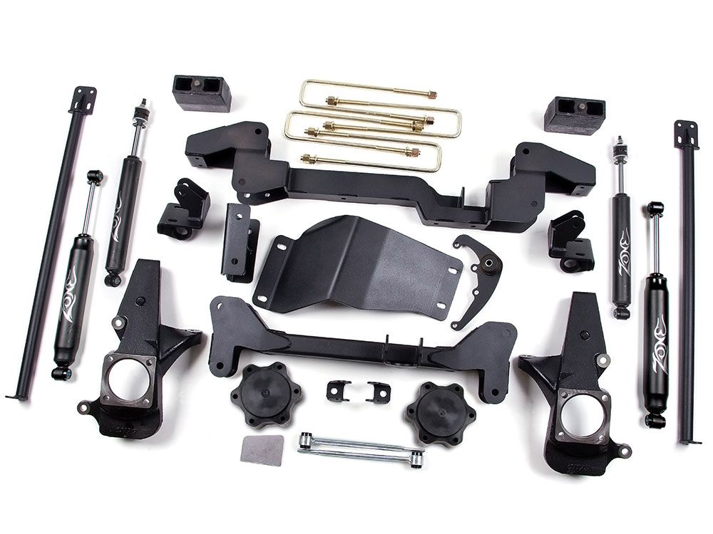 6" 2001-2006 Chevy Avalanche 2500 4WD IFS Lift Kit by Zone