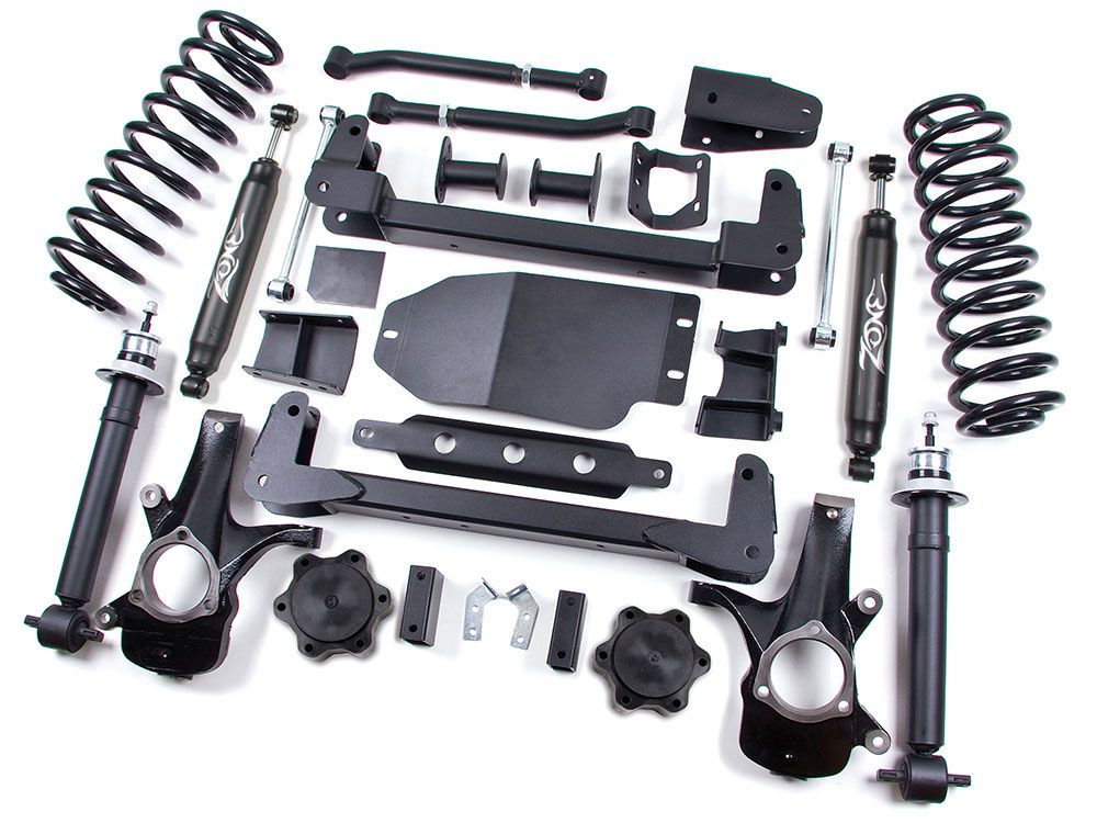 6" 2007-2013 Chevy Avalanche 1500 4WD IFS Lift Kit by Zone