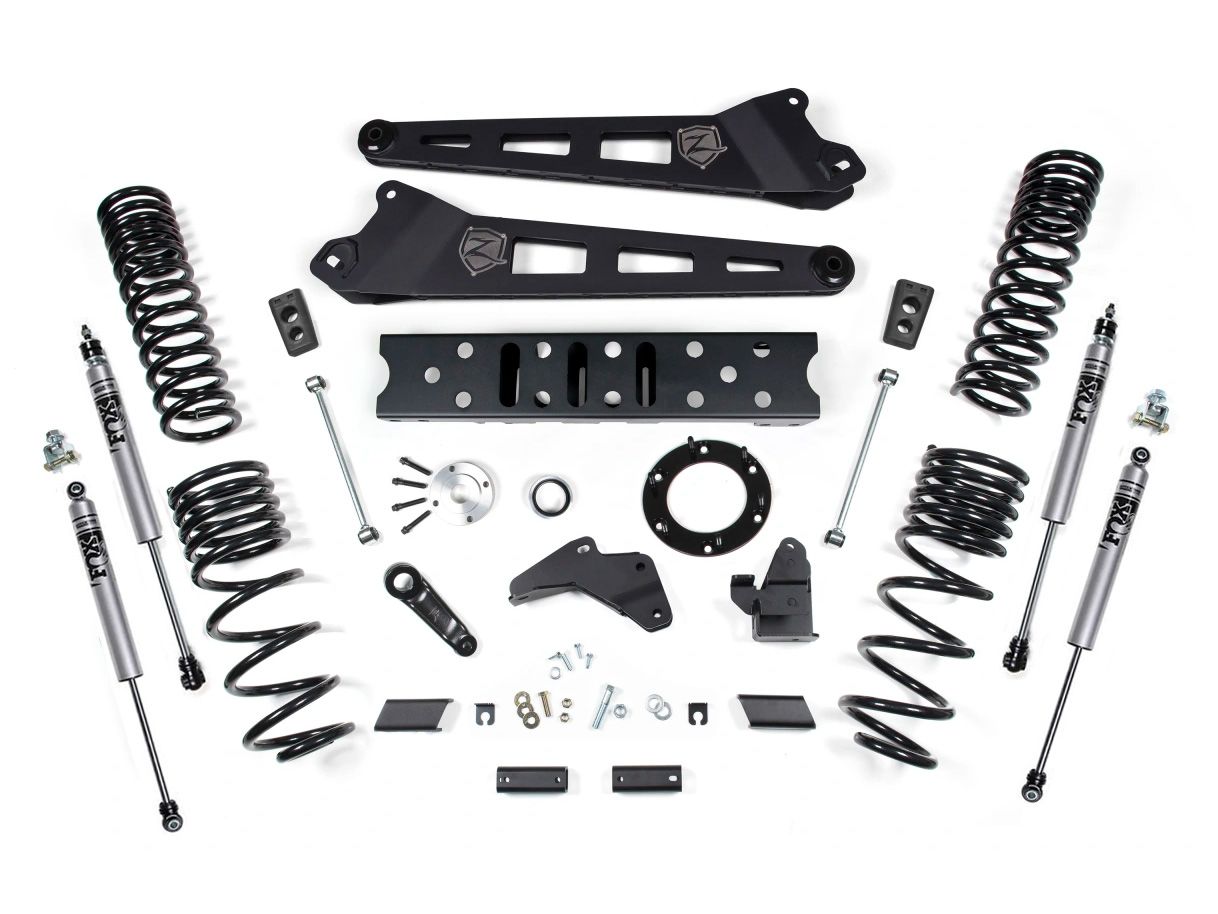 6.5" 2019-2024 Dodge Ram 2500 4wd (w/Diesel Engine) Radius Arm Lift Kit by Zone