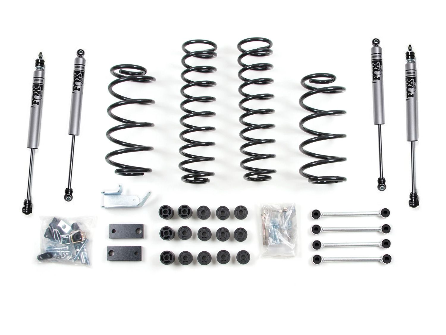 4.25" 1997-2006 Jeep Wrangler TJ Combo Lift Kit by Zone