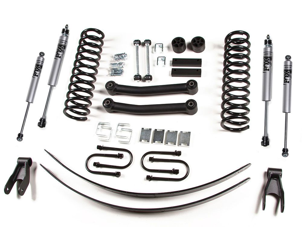 4.5" 1984-2001 Jeep Cherokee XJ  4WD Lift Kit by Zone