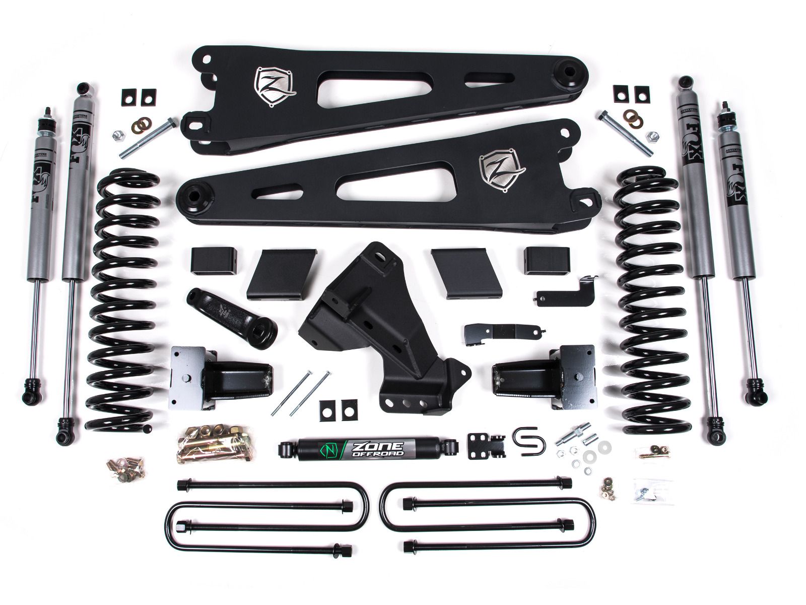 7" 2023-2024 Ford F250/F350 4WD Radius Arm Lift Kit by Zone