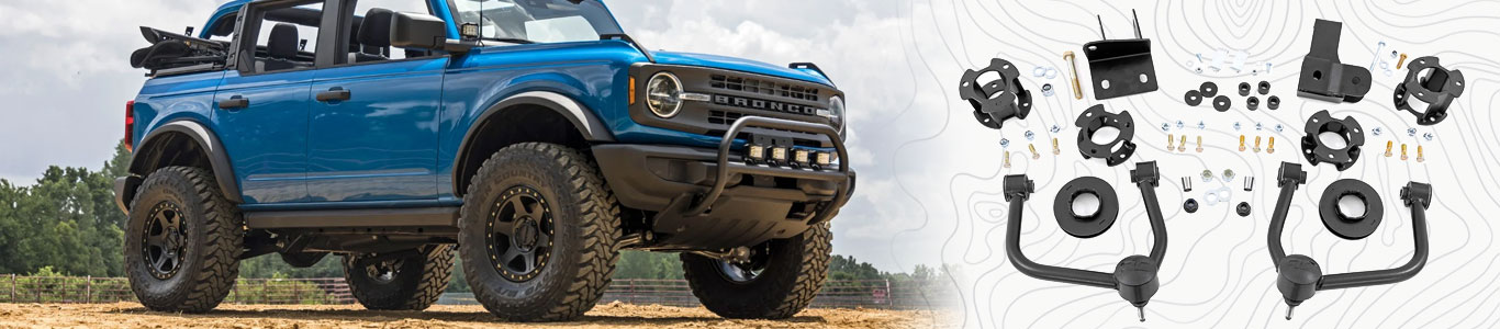 Ford Bronco Lift Kits for 2021 thru 2024 Models