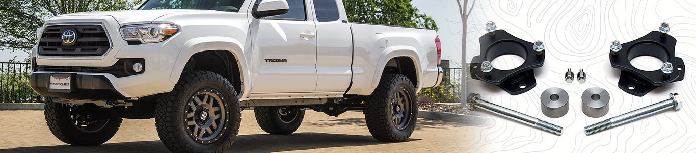 Tacoma Leveling Kit Header